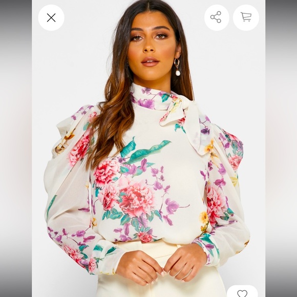 Keepsake the Label About Us Floral Top - Picture 1 of 10